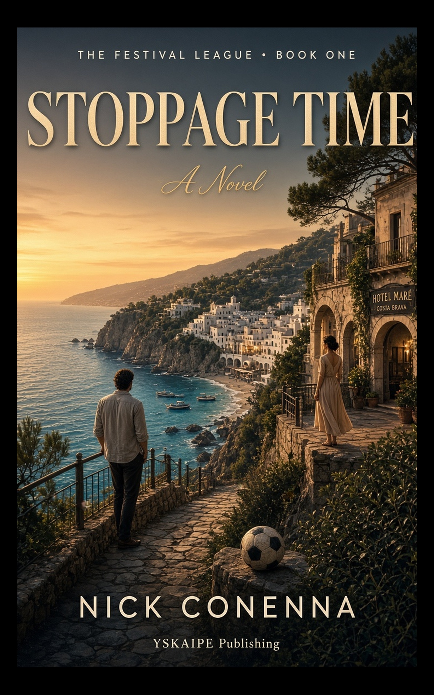 Cover of Stoppage Time by Nick Conenna, Book One of The Festival League